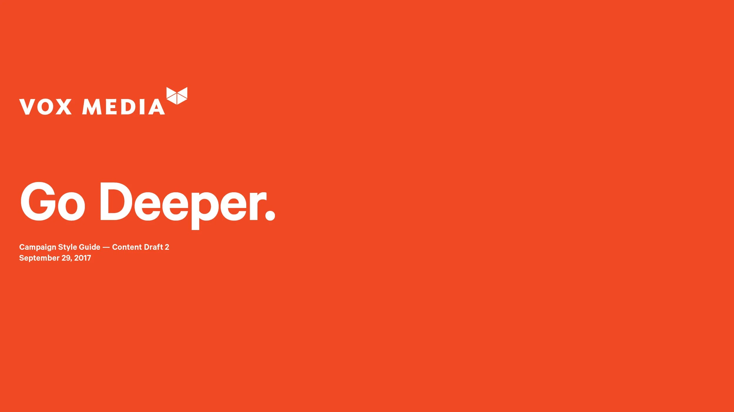 Go Deeper